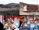 43 Selung Gompa At The End Of The Mount Kailash Inner Kora Parikrama Has Statues of Padmasambhava And Mahakala